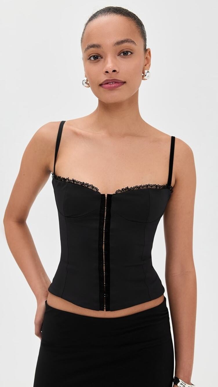 Bella Venice The Caroline Corset Size M Black